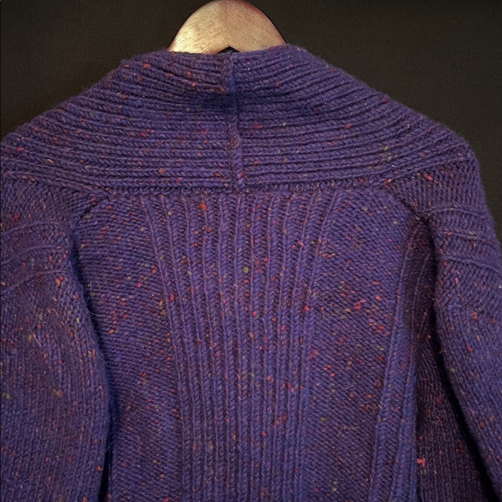 Mari Deep Purple Women's Cardigan - Picture 8 of 12